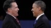 Republican presidential nominee Mitt Romney and U.S. President Barack Obama