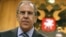 Russian Foreign Minister Sergey Lavrov addresses news conference, Moscow, June 9, 2012.
