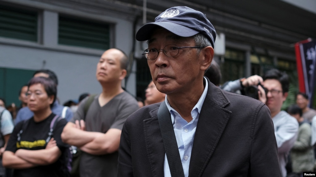 资料照片:香港铜锣湾书店创办人林荣基。(2019年3月19日)