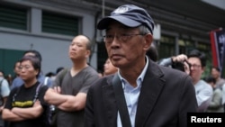 资料照片：香港铜锣湾书店创办人林荣基。(2019年3月19日)