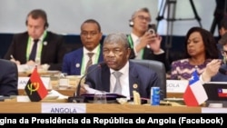 João Lourenço, Presidente de Angola, intervém na Cimeira do G20, Rio de Janeiro, Brasil, 18 novembro 2024