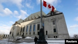 加拿大渥太華的最高法院大樓 (2014年3月21日)