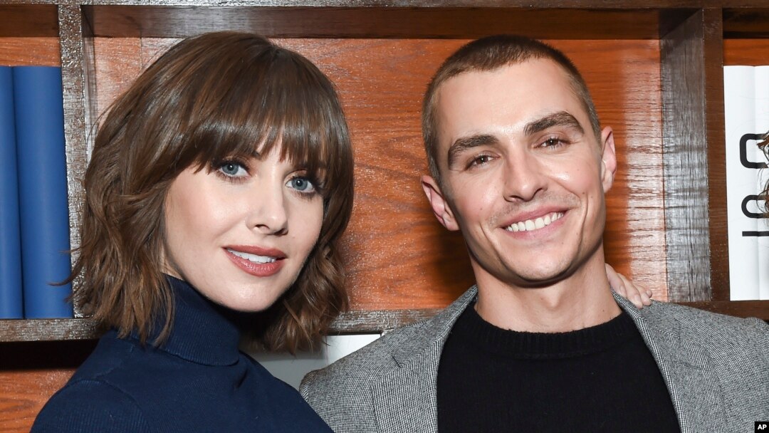 Actress Alison Brie, left, and then- fiancé actor Dave Franco attend "The Little Hours" cast party at Chase Sapphire on Main on Jan. 19, 2017 in Park City, Utah. 