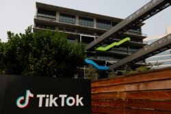 FILE - The U.S. head office of TikTok is seen in Culver City, California, Sept. 15, 2020.