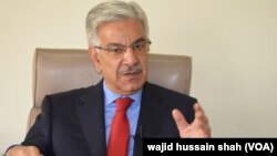 وزیر دفاع خواجہ آصف (فائل فوٹو)