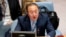 FILE - Zhang Jun, permanent representative of China to the United Nations, speaks during a meeting of the Security Council, Sept. 23, 2021, in New York.