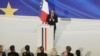 Президент Франции Эммануэль Макрон выступает в Сорбонне. 25 апреля 2024 г. 