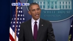 VOA60 America - President Barack Obama calls for increased gun control - October 2, 2015