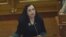 Kosovo, Pristina, president Vjosa Osmani during the National Assembly session