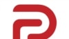 El logo de Parler, la nueva red social para conservadores.