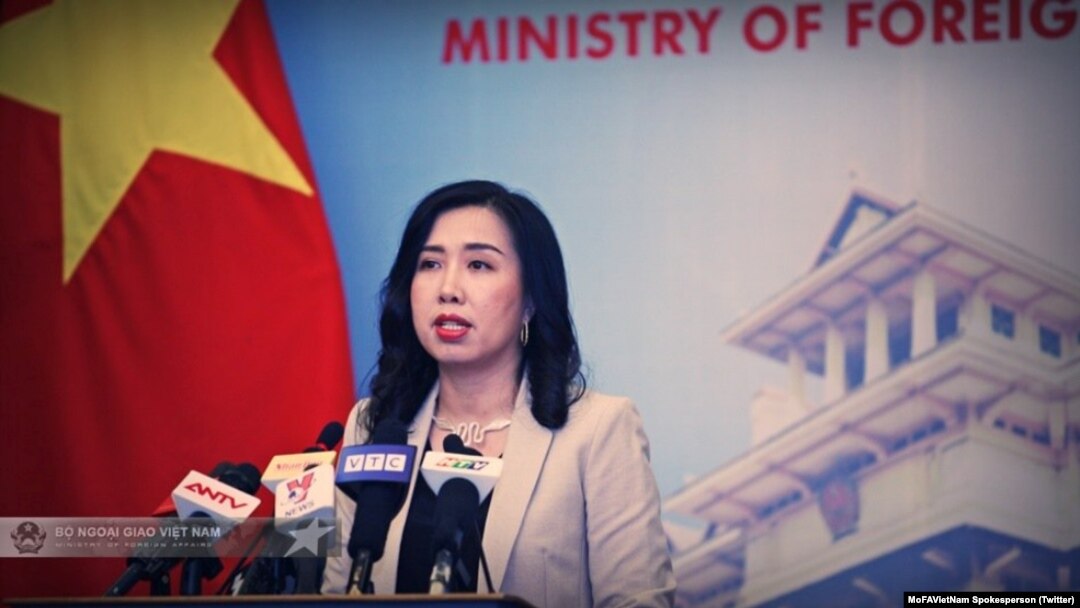 Người phát ngôn BNG Việt Nam Lê Thị Thu Hằng (Twitter MoFAVietNam Spokesperson)
