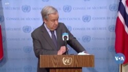 Dunia Keleya Tomba ONU niema Antonio Guterres Ye laseli kai Kase Mali niemaw ma, Ka Wakati fow Kalataw Kola Mali Kono