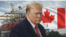 President Trump, Tariffs, Canadian Flag