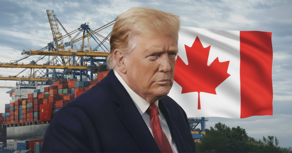 트럼프, 캐나다에 100% 관세 경고 관련 이미지