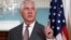 အမေရိကန်နိုင်ငံခြားရေးဝန်ကြီး Rex Tillerson။