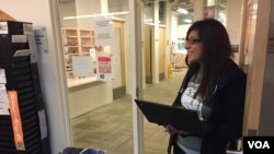 "There is a sense of feeling unsafe and insecure" among those who visit Bread for the City in Washington, Dr. Monica Vohra says. (A. Pande/VOA)