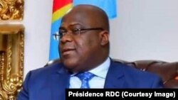 Le président Félix Tshisekedi à la cité de l’Union africaine, Kinshasa, RDC, le 18 mars 2019. (Présidence RDC)