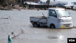 Bencana gempa bumi yang memicu tsunami menghantam Jepang, 11 Maret 2011 (Foto: dok). 