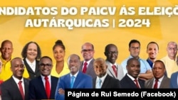 Candidatos do PAICV às eleições autárquicas de 2024, Cabo Verde