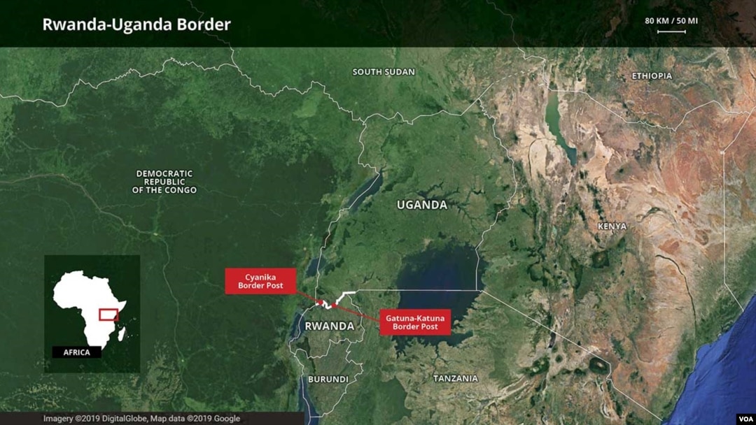 The Gatuna-Katuna crossing at the border of Uganda and Rwanda is reopening Jan. 31, 2022, according to the Rwanda Ministry of Foreign Affairs. 