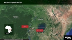 Rwanda-Uganda border posts