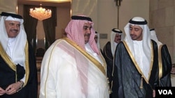 Para Menlu Dewan Kerjasama Teluk (GCC) dalam pertemuan di Arab Saudi (foto: dok). GCC mengeluarkan pernyataan agar kekerasan di Suriah diakhiri (6/8).