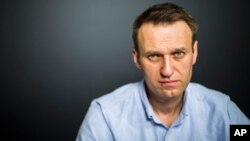 Le principal opposant au Kremlin, Alexeï Navalny à Moscou, Russie, 7 juillet 2017.