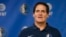  NBA's Dallas Mavericks owner Mark Cuban stands on stage ahead of a news conference, in Dallas, Texas, Feb. 26, 2018.