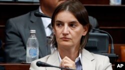 Premijerka Srbije Ana Brnabić, Foto: AP/Darko Vojinović