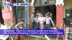 VOA60 World PM - Critics: Myanmar Reuters Verdict an Attack on Press Freedom