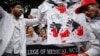 FILE - Doctors shout slogans during a protest demanding justice following the rape and murder of a trainee doctor at a Kolkata hospital, in New Delhi, India, on Aug. 19, 2024.