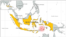 Location of earthquake near Saumlaki, Indonesia, December 10, 2012.