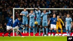 La Premier League, Manchester, Angleterre, 6 décembre 2014.