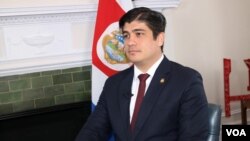 El presidente de Costa Rica, Carlos Alvarado, dijo que su país tiene recursos para garantizar el control migratorio ante el flujo de nicaragüenses.