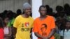 Zimbabwe Mugabe Birthday - Supporters Wear T-Shirts