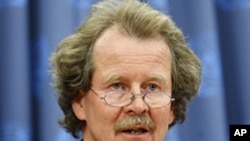 Manfred Nowak, UN Special Rapporteur on Torture (file photo)