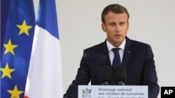 Tổng thống Pháp Emmanuel Macron.