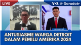 Laporan VOA untuk Garuda TV: Antusiasme Warga Detroit dalam Pemilu Amerika 2024