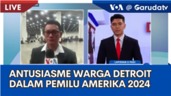 Laporan VOA untuk Garuda TV: Antusiasme Warga Detroit dalam Pemilu Amerika 2024