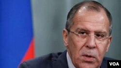 Menteri Luar Negeri Rusia, Sergei Lavrov mengatakan bahwa Moskow sama sekali tidak mendukung penggulingan rezim di Suriah.