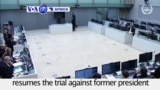 VOA60 Africa - Ivory Coast: ICC resumes the trial against former president Gbagbo