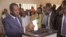 FILE - Togo President Faure Gnassingbe casts his ballot in Lome during legislative elections July 25, 2013.
