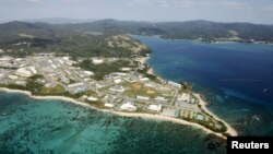 Pangkalan marinir AS Camp Schwab, di Henoko, Nago, selatan pulau Okinawa, Jepang (Foto: dok). 