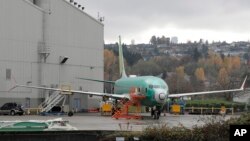 Fasilitas produksi pesawat Boeing 737 MAX di Renton, Washington (foto: dok). 