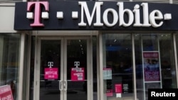 Una tienda T-Mobile en Manhattan, Nueva York, el 30 de abril de 2018.