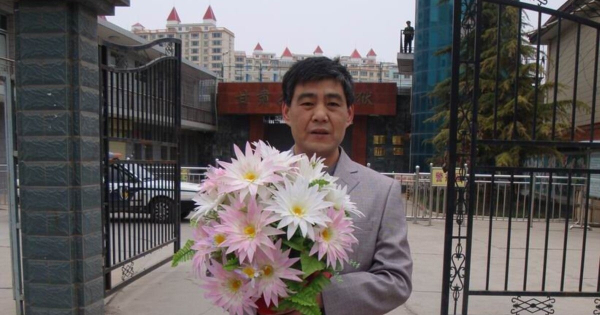 甘肃民主人士李大伟回监狱维权