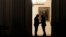 German President Frank-Walter Steinmeier, left, welcomes Social Democratic Party, SPD chairman Martin Schulz, right, at Bellevue palace for talks about a new German government in Berlin, Nov. 30, 2017. 