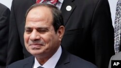 Le président égyptien Abdel Fattah al-Sissi, 12 juin 2017.