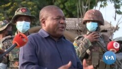 Filipe Nyusi de visita a Palma elogia forças moçambicanas, ruandesas e da SADC