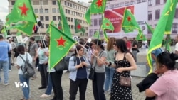 خۆپیشاندانێک بۆ پشتیوانی لە یەپەژە لە برۆکسل بەڕێوەچوو